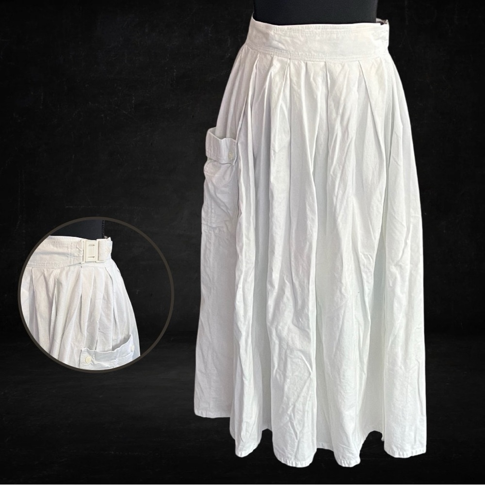 GLORIA VANDERBILT Vintage Cargo Wrap Skirt | 10
